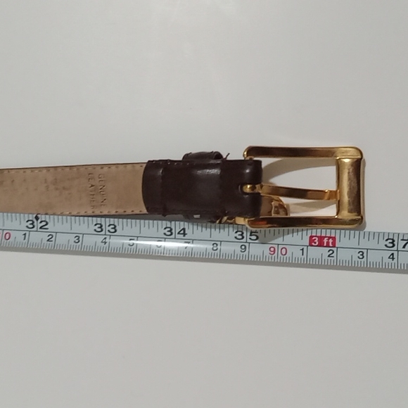 Genuine leather Nicole Miller belt - Picture 6 of 6